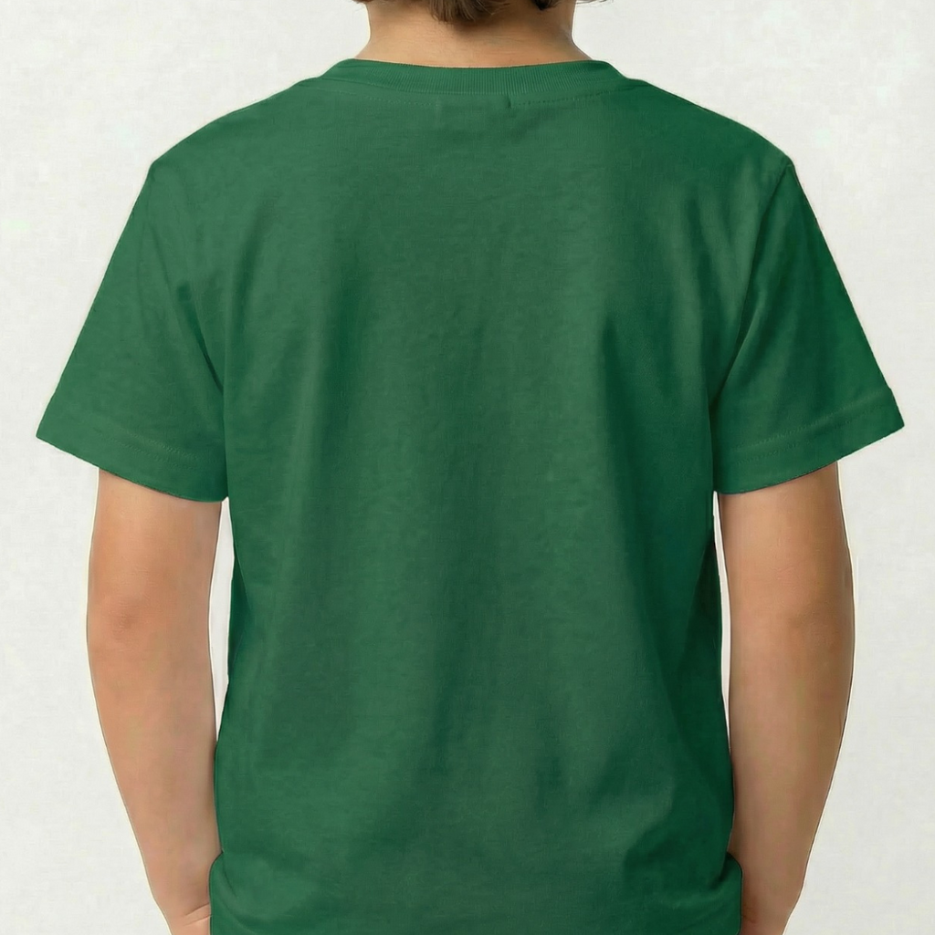Camiseta Infantil Lisa 100% Algodão de Alta Qualidade