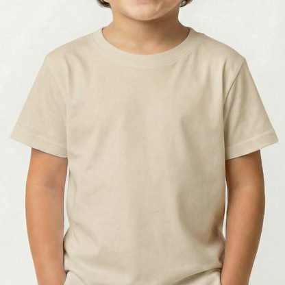 Camiseta Infantil Lisa 100% Algodão de Alta Qualidade