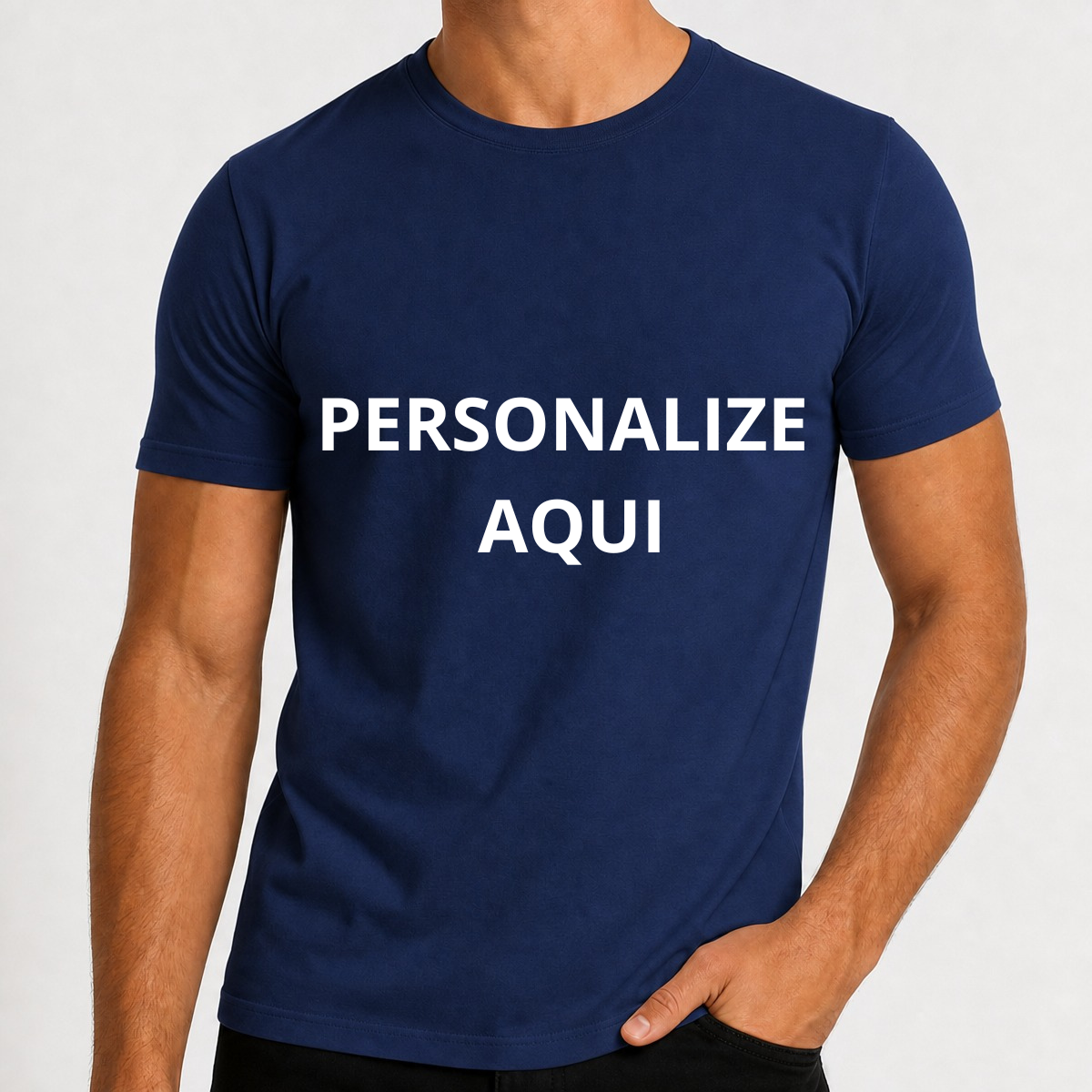 Camiseta Adulta Personalizada 100% Algodão Estampa de Alta Qualidade