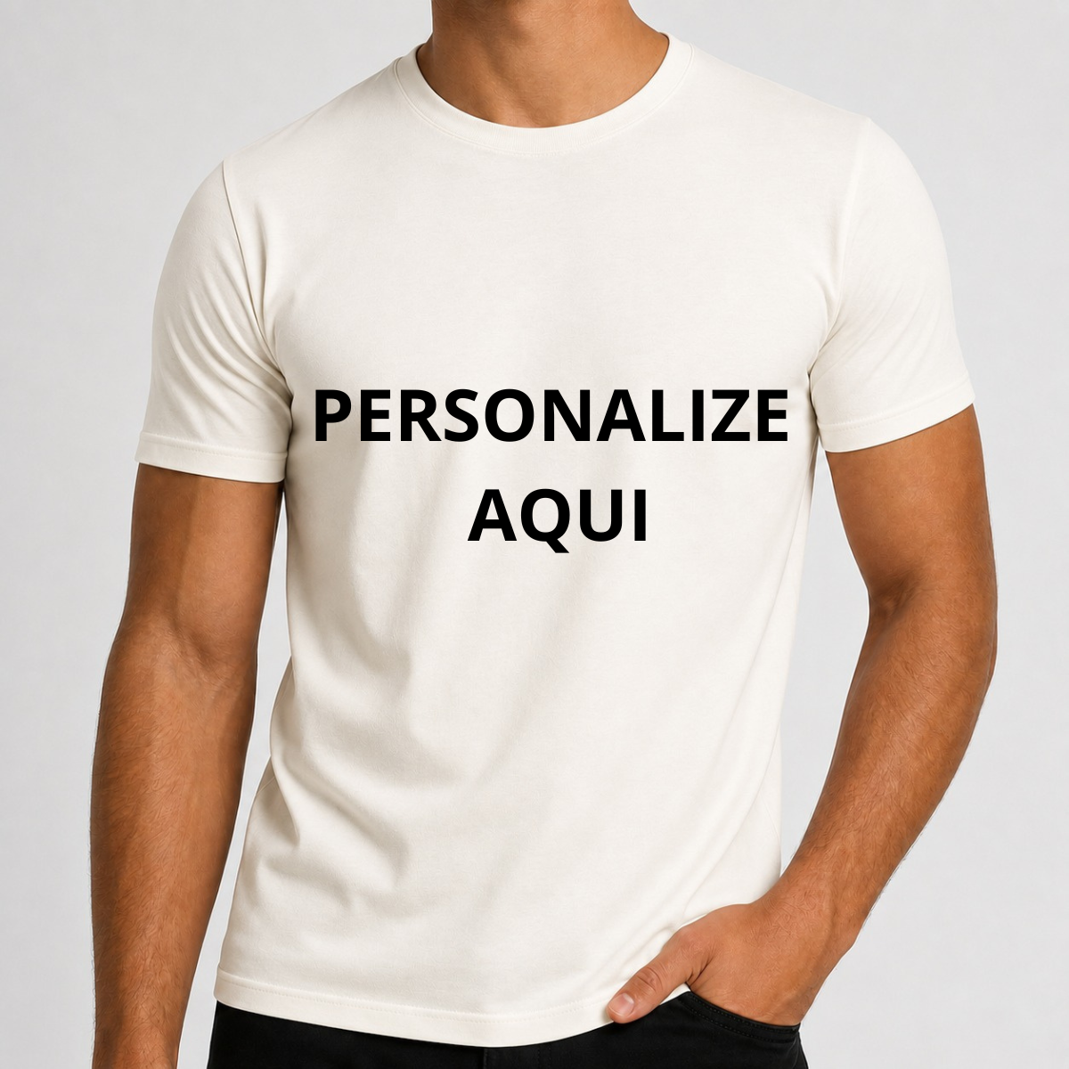 Camiseta Adulta Personalizada 100% Algodão Estampa de Alta Qualidade