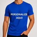 Camiseta Adulta Personalizada 100% Algodão Estampa de Alta Qualidade