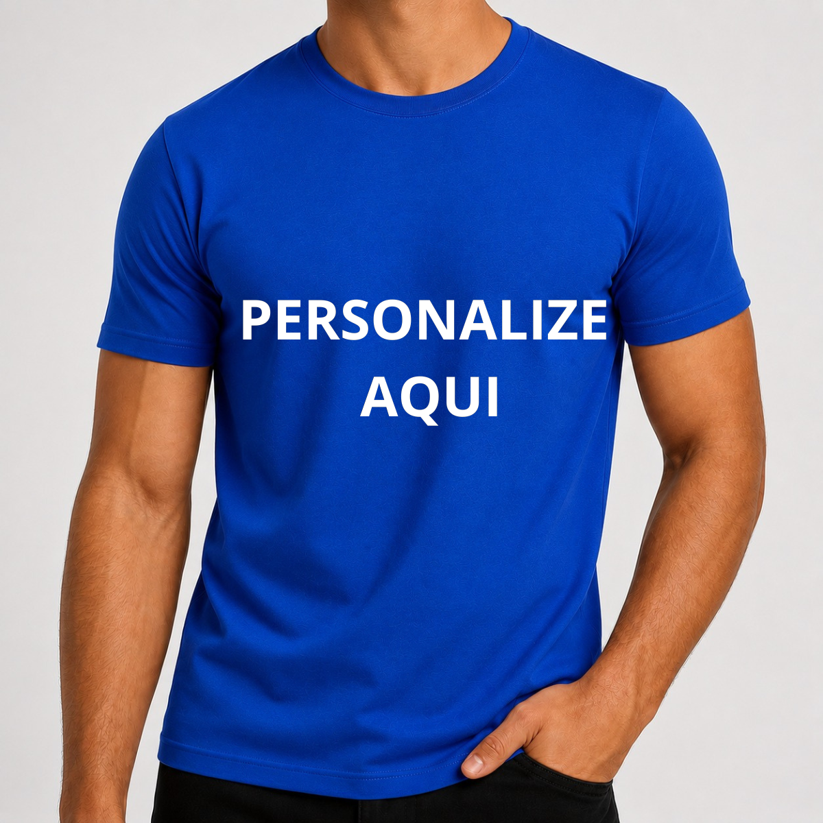 Camiseta Adulta Personalizada 100% Algodão Estampa de Alta Qualidade