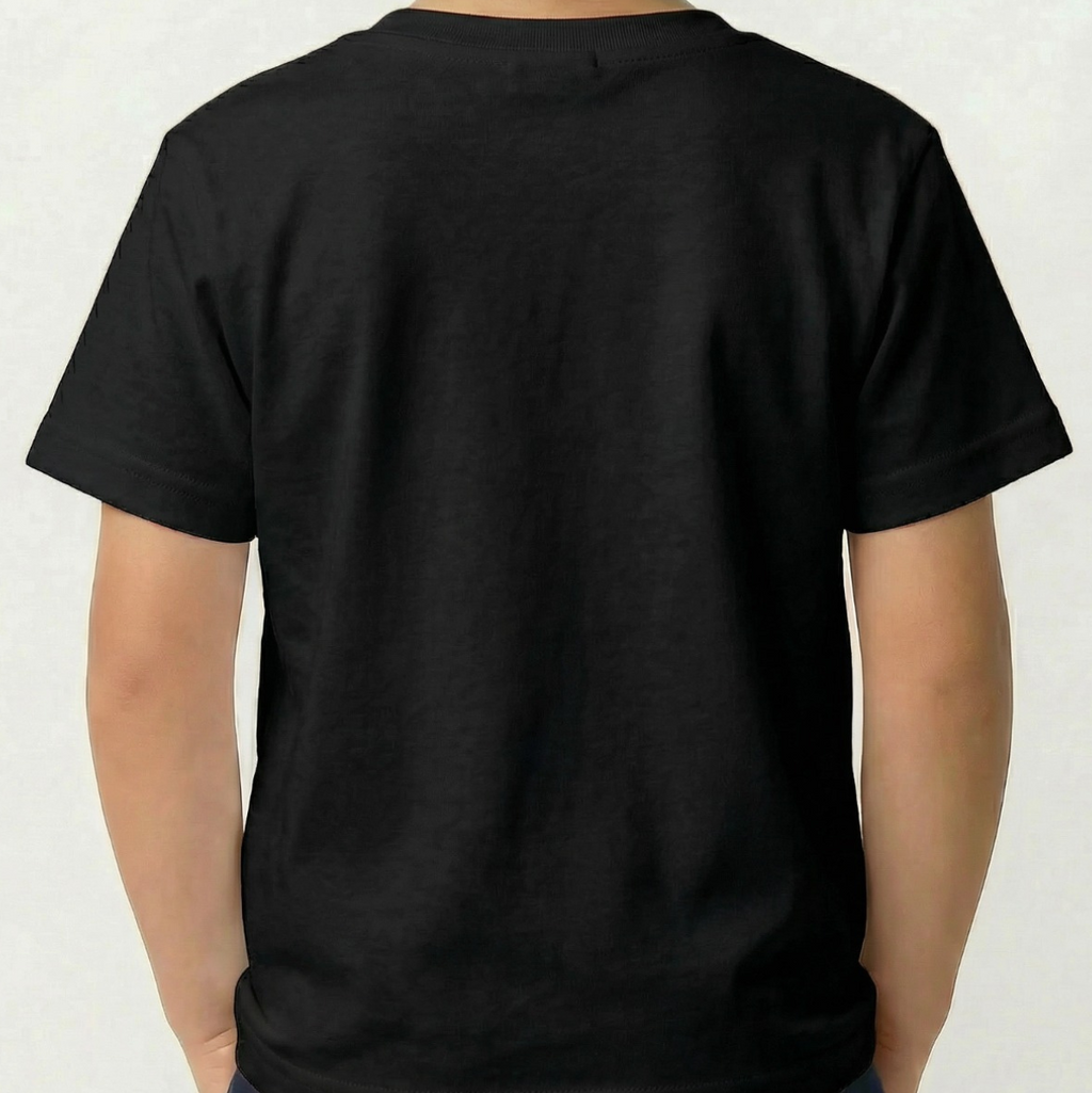 Camiseta Infantil Lisa 100% Algodão de Alta Qualidade
