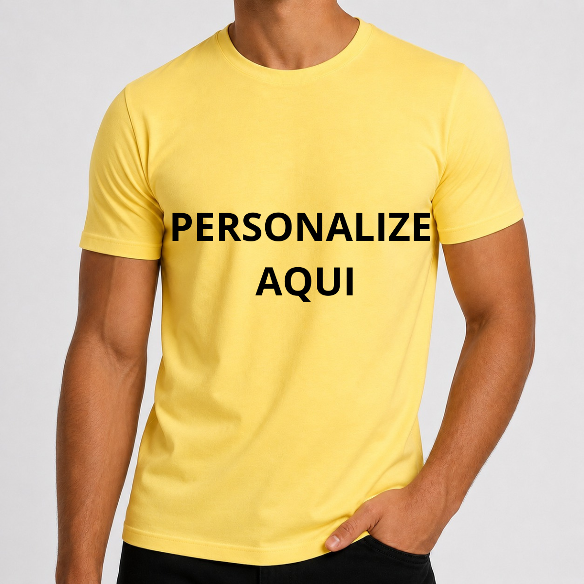 Camiseta Adulta Personalizada 100% Algodão Estampa de Alta Qualidade