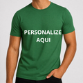 Camiseta Adulta Personalizada 100% Algodão Estampa de Alta Qualidade