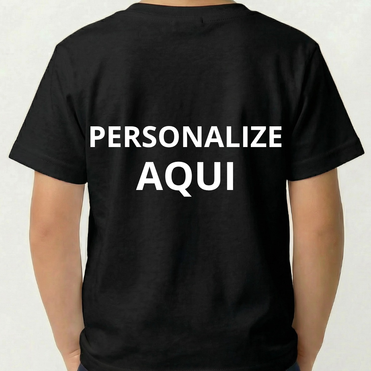 Camiseta Infantil Personalizada 100% Algodão Estampa de Alta Qualidade