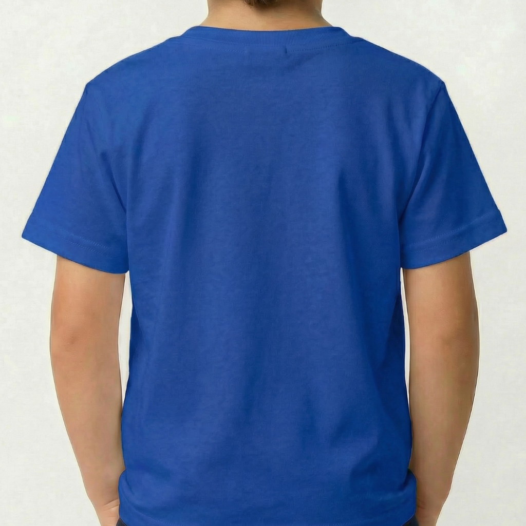 Camiseta Infantil Lisa 100% Algodão de Alta Qualidade