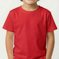 Camiseta Infantil Lisa 100% Algodão de Alta Qualidade