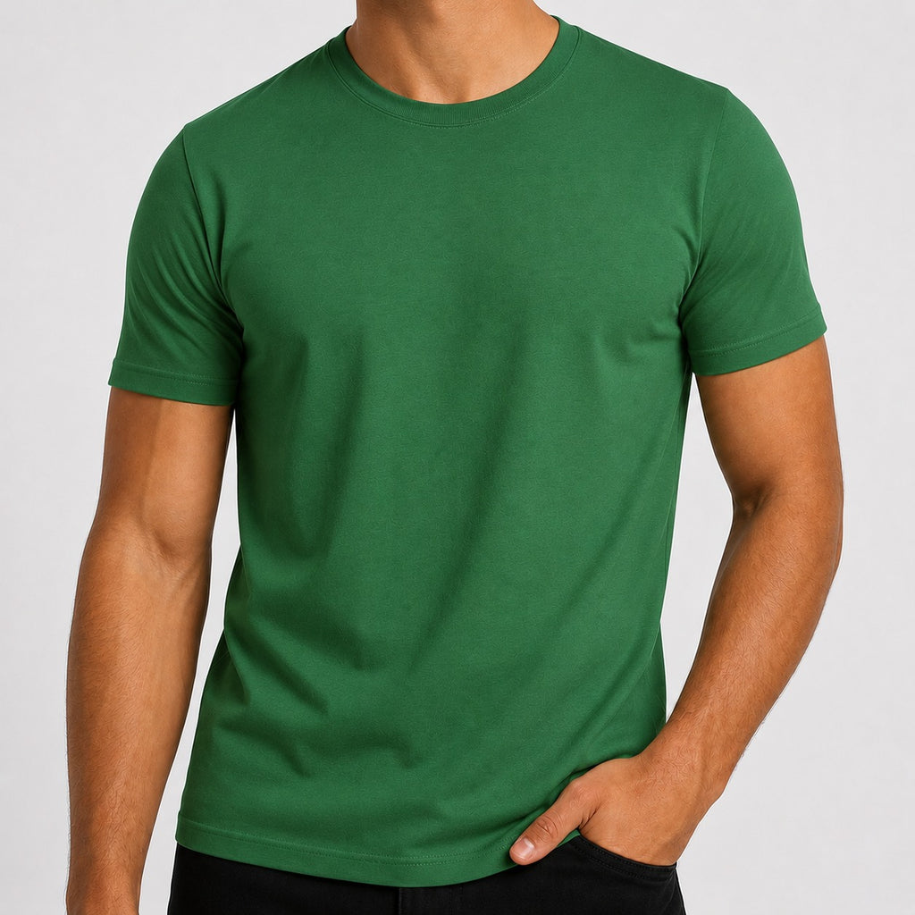 Camiseta Adulta 100% Algodão de Alta Qualidade