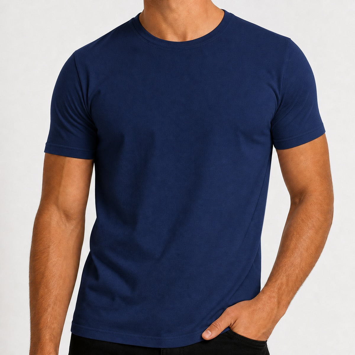 Camiseta Adulta 100% Algodão de Alta Qualidade
