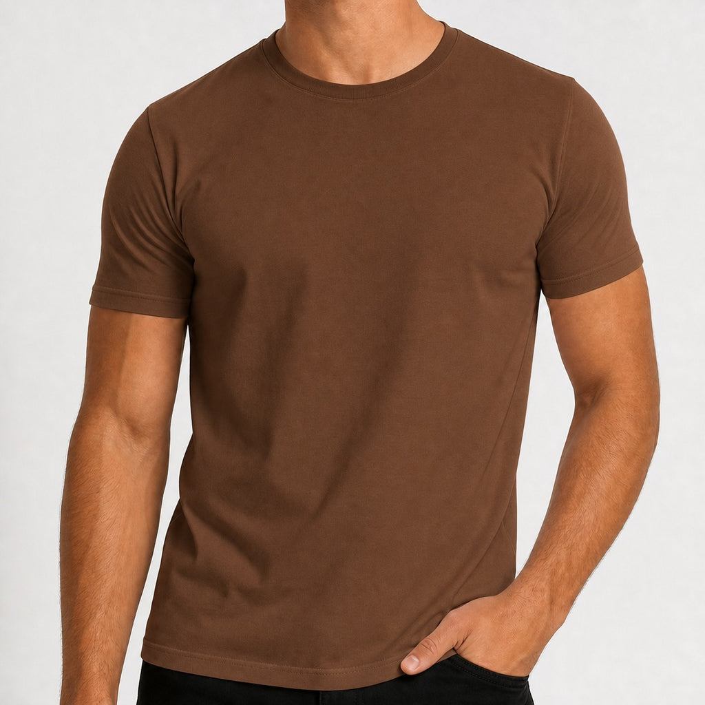 Camiseta Adulta 100% Algodão de Alta Qualidade